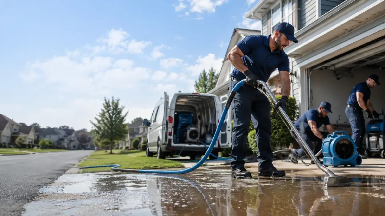 Flood Damage Restoration in Capitol Heights, MD